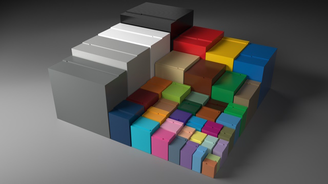 LEGO Color Timeline